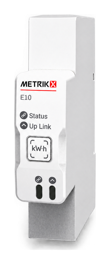 E10 (MTX-011) — Module de comptage triphasé à TC ouvrants, jusqu'à 600 A